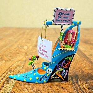 Dolly Mama Divas Shoe Figurine "She With the Most Shoes Wins"